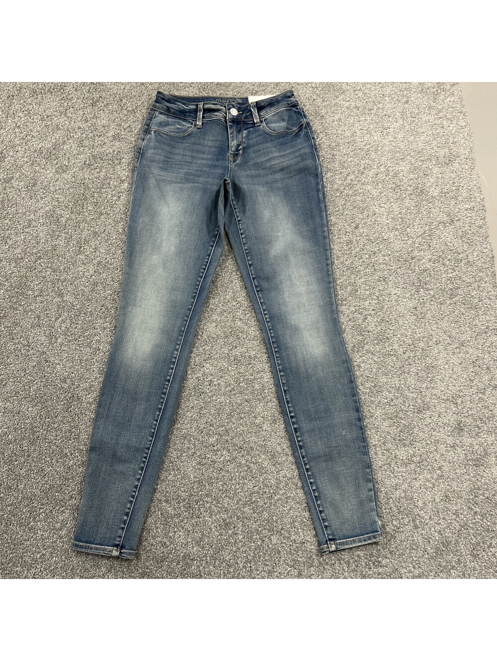 NWT Maurice’s Denim Flex Mid Rise Jeggings Small Extra Long